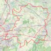 Trace GPS SV1 - Rotselaar - 93.2 km, itinéraire, parcours