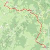 Trace GPS Tour du Morvan - De Onlay à Larochemillay, itinéraire, parcours