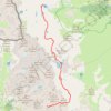 Trace GPS Avant derniere etape du tour du mont VISO (ITALIE), itinéraire, parcours