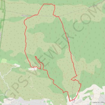 Trace GPS Les Rochers des Onze Heures, itinéraire, parcours
