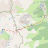 Trace GPS Refuge de l'Estrop depuis La Foux d'Allos, itinéraire, parcours