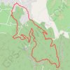 Trace GPS Bois de Vénéjan, itinéraire, parcours