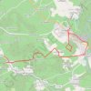 Trace GPS Barbezieux St Martin d'Ary AR 63.5 kms, itinéraire, parcours