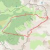 Trace GPS Crêtes de la Vachère par le Col des Aiguilles, itinéraire, parcours