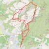 Trace GPS Grande Tête Rouge (Garlaban), itinéraire, parcours