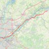 Trace GPS Champtoceaux Nantes, itinéraire, parcours