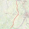 Trace GPS FDp Caumont Cassagnabere, itinéraire, parcours
