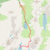 Trace GPS Pradiere - Izourt - Petsiguer - Fourcat, itinéraire, parcours
