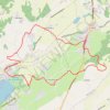 Trace GPS Pays Voironnais - Circuit de la Roselière, itinéraire, parcours