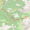Trace GPS Pic et tour du Canigou, itinéraire, parcours
