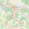 Trace GPS Boucle vallois, itinéraire, parcours