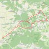 Trace GPS Vers Poët Celard, itinéraire, parcours