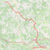 Trace GPS Le Lardin-Saint-Lazare / Excideuil, itinéraire, parcours