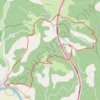 Trace GPS Laroque des Arcs,, itinéraire, parcours