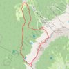 Trace GPS Du Pas Ernadant au Pas de la Balme depuis Corrençon-en-Vercors, itinéraire, parcours