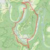 Trace GPS Crêtes de Frahan et "les échelles", itinéraire, parcours