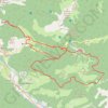 Trace GPS Autour du Mourtis - Bezins-Garraux, itinéraire, parcours