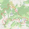 Trace GPS De landes en forêts - Meuzac, itinéraire, parcours