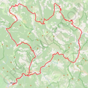Trace GPS Rando Oliviers 2023, parcours 1-16282176, itinéraire, parcours