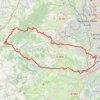 Trace GPS Mont du lyonnais, itinéraire, parcours