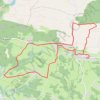 Trace GPS Belbèze-pedegas d'en bas - furne - estourelle, itinéraire, parcours