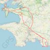 Trace GPS CrozonA/R, itinéraire, parcours