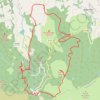Trace GPS De Douharesse au Puy de l'Ouire et à la roche Tuilière, itinéraire, parcours