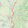 Trace GPS Traversée du Revermont (Jura), itinéraire, parcours