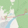 Trace GPS Randonnée Petit Tsingy - Bemaraha - Madagascar, itinéraire, parcours