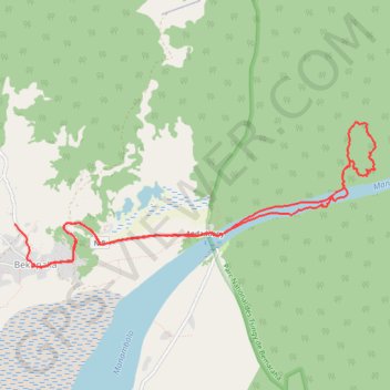 Trace GPS Randonnée Petit Tsingy - Bemaraha - Madagascar, itinéraire, parcours