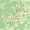 Trace GPS Chausseterre - Noirétable, itinéraire, parcours