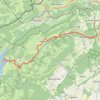 Trace GPS Le Pont - Romainmôtier, itinéraire, parcours