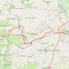 Trace GPS Folligny a Villedieu les poeles, itinéraire, parcours