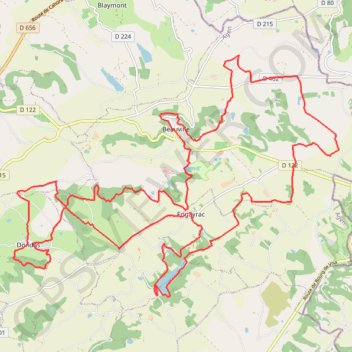 Trace GPS La Déjantée - Engayrac, itinéraire, parcours