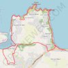 Trace GPS Saint Efflam, presqu'île de l'Armorique, itinéraire, parcours