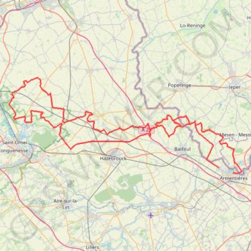 Trace GPS Cyclosportive Laurent Desbiens, itinéraire, parcours