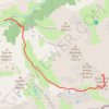 Trace GPS Dents de Maniglia, itinéraire, parcours