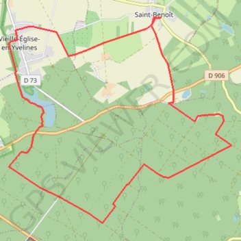 Trace GPS Etang de la Tour, itinéraire, parcours