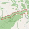 Trace GPS Ribbon Creek Loop, itinéraire, parcours