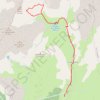 Trace GPS Tête de la Balme, itinéraire, parcours