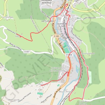 Trace GPS Liaison-Bike-Park_6km, itinéraire, parcours