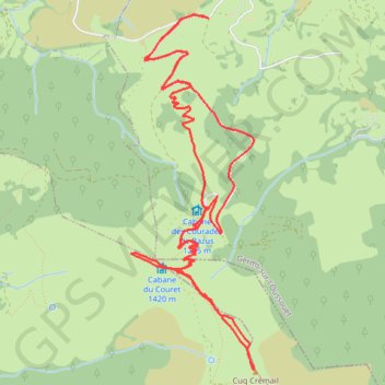 Trace GPS Cuq Crémail, itinéraire, parcours