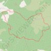 Trace GPS Plateau d'agnis, itinéraire, parcours