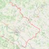 Trace GPS Liaison Pays du Dropt - Voie Verte du Canal de Garonne, itinéraire, parcours