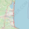 Trace GPS Argelès Leucate, itinéraire, parcours