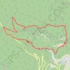 Trace GPS Sérémond, itinéraire, parcours