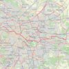 Trace GPS La garenne Colombes - Saint Thibault des vignes à pieds, itinéraire, parcours