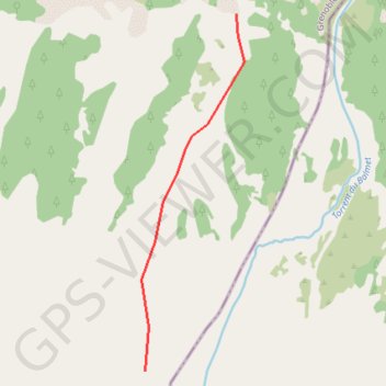 Trace GPS La Grave - Malaval versant N, itinéraire, parcours