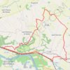 Trace GPS Clermont-Soubiran, des coteaux du Pays de Serres au Canal de Garonne - Pays de l'Agenais, itinéraire, parcours