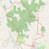 Trace GPS Base VTT Sud Charente - Circuit n°2, itinéraire, parcours